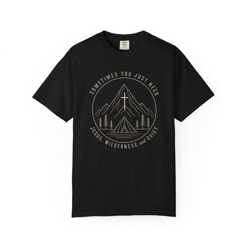 Jesus Wilderness Quiet T-Shirt