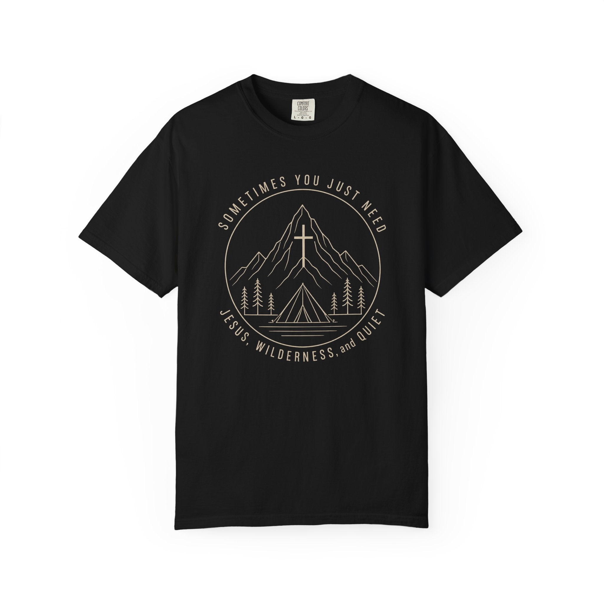 Jesus Wilderness Quiet T-Shirt
