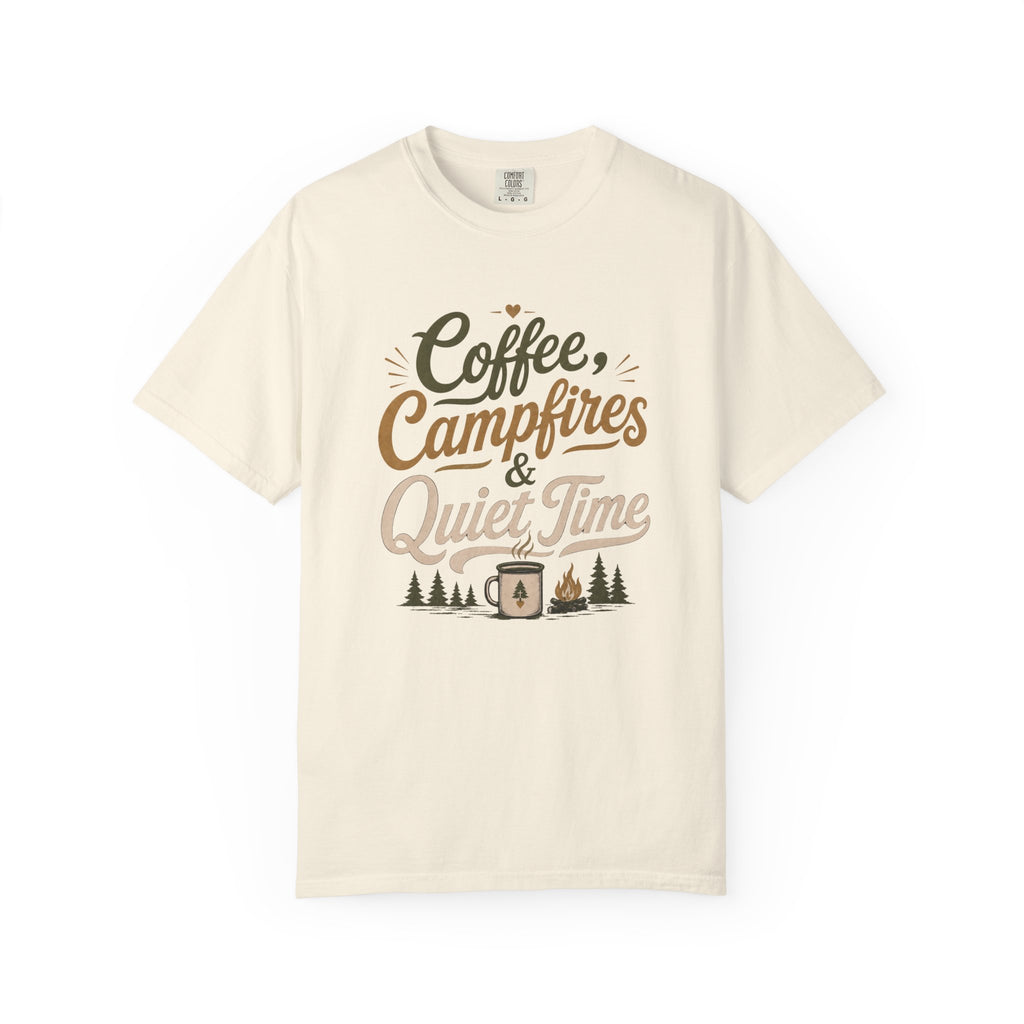 Coffee Campfires & Quite Time T-Shirt