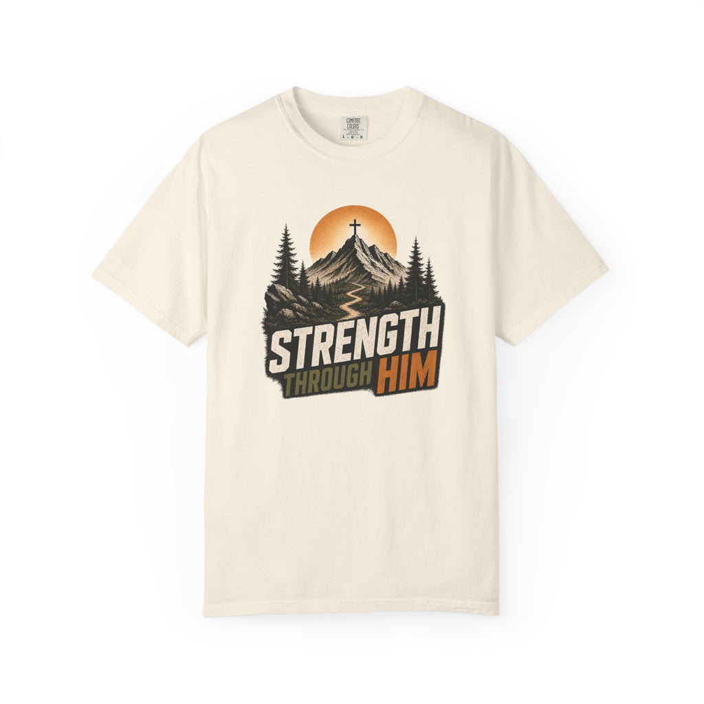 Strength Through Him T-Shirt