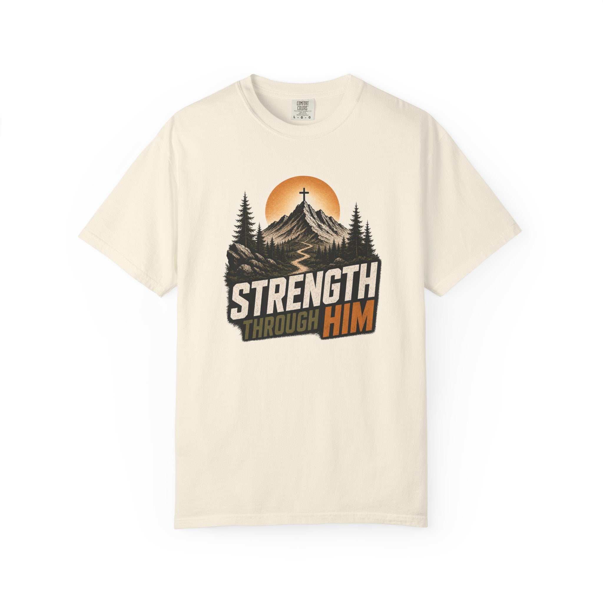 Strength Through Him T-Shirt