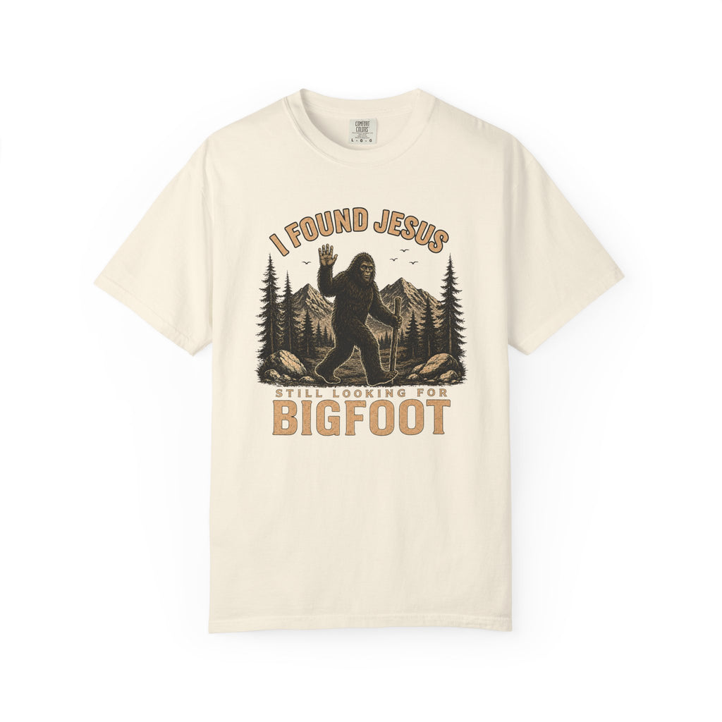 Bigfoot I Found Jesus T-Shirt
