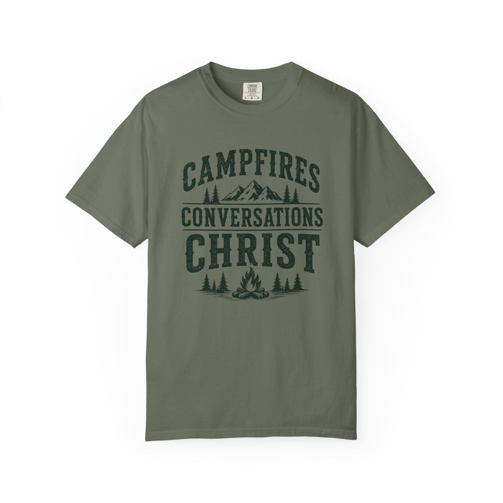 Campfires Conversations Christ T-Shirt