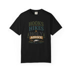 Hooks Hikes Holy Advice T-Shirt
