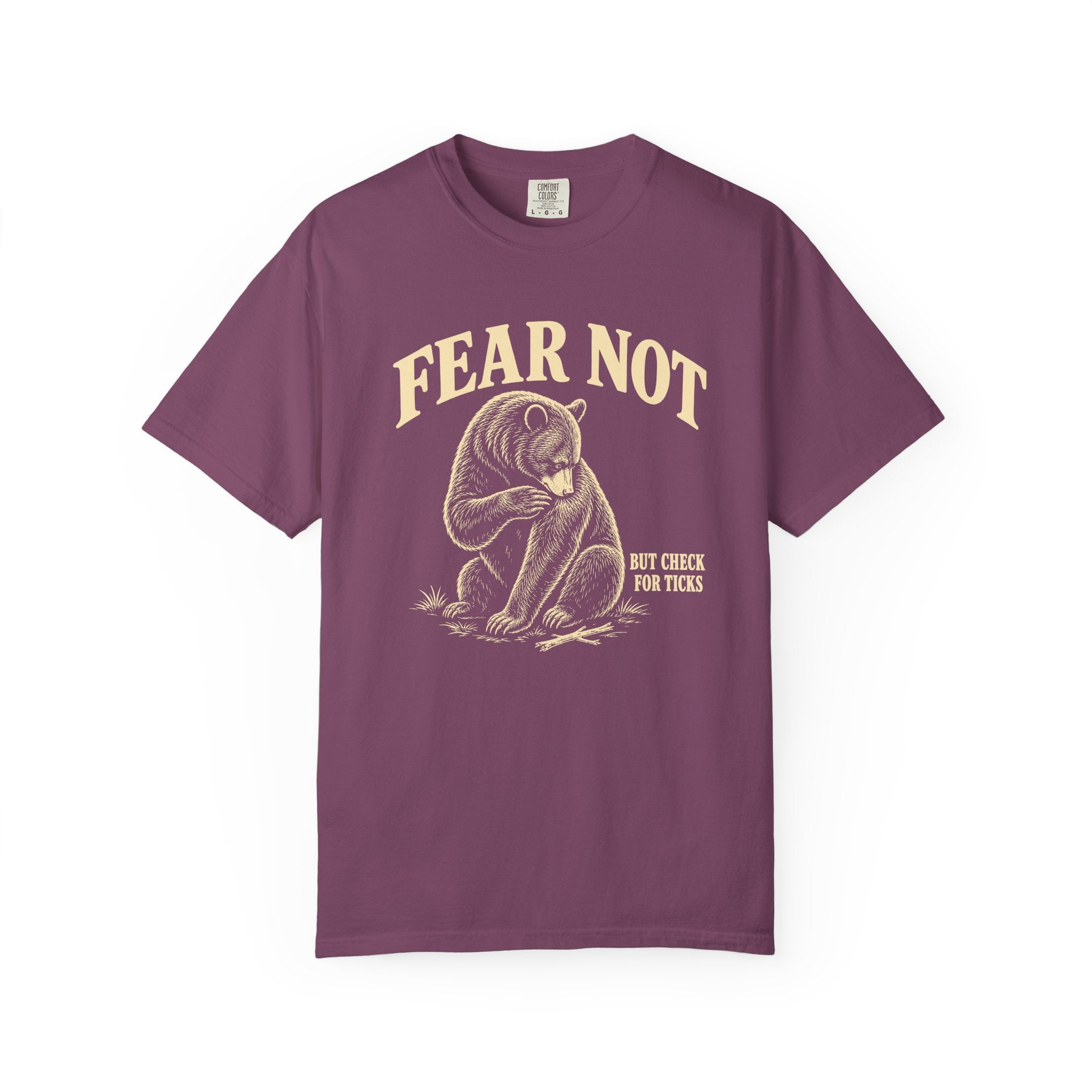 Check for Ticks Bear T-Shirt
