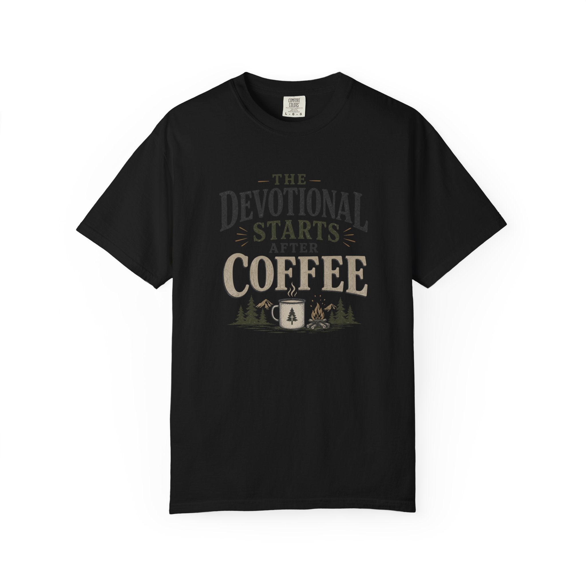 The Devotional Starts After Coffee T-Shirt