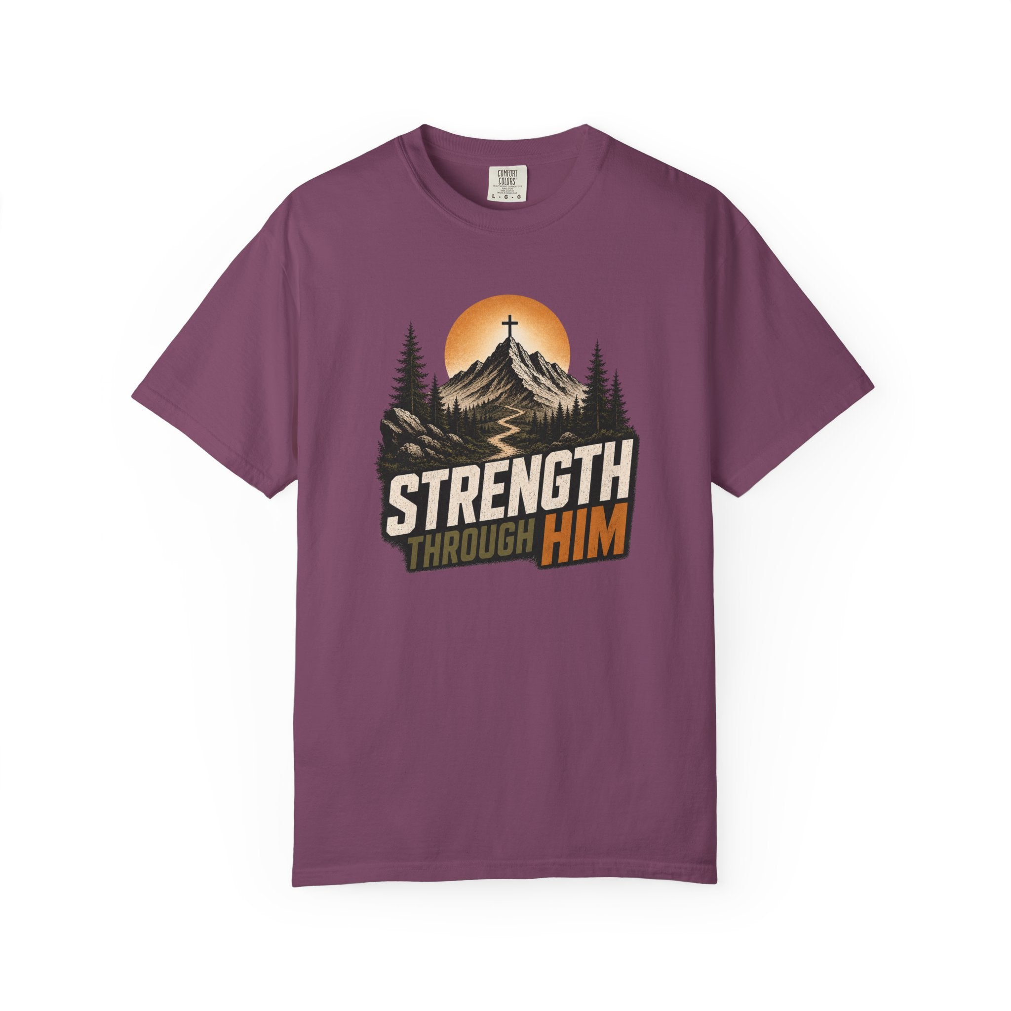 Strength Through Him T-Shirt