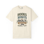 Hooks Hikes Holy Advice T-Shirt