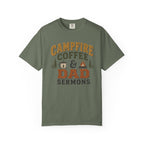 Campfire Coffee & Dad Sermons T-Shirt