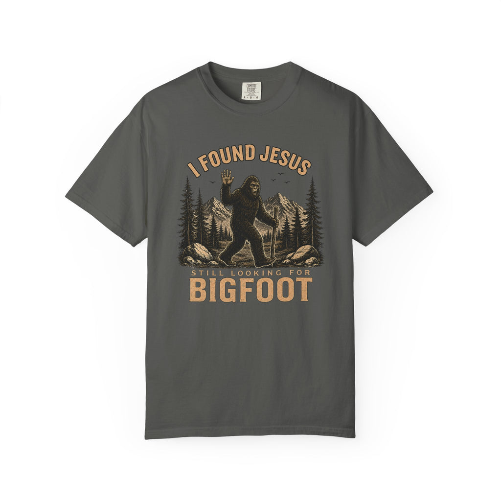 Bigfoot I Found Jesus T-Shirt