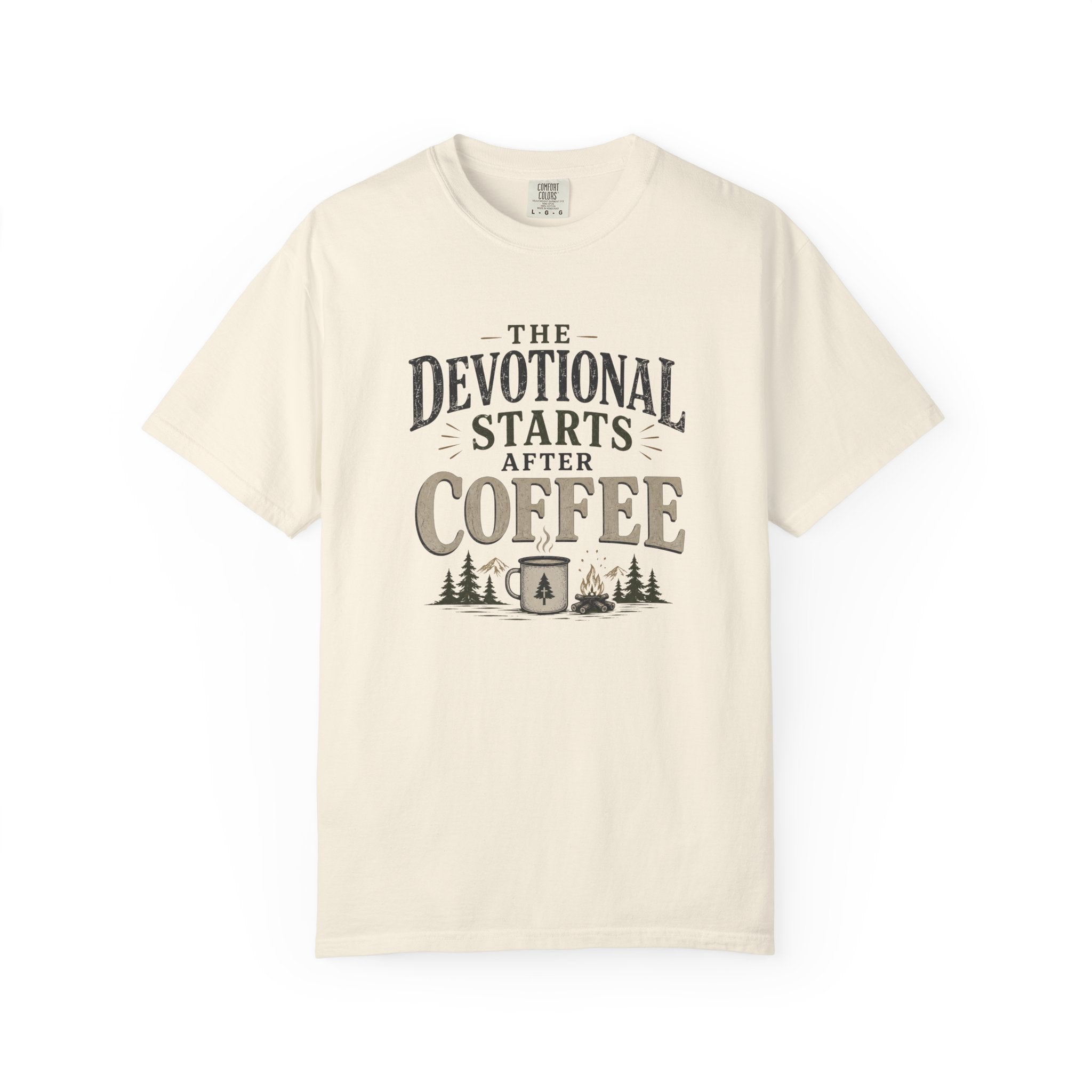 The Devotional Starts After Coffee T-Shirt