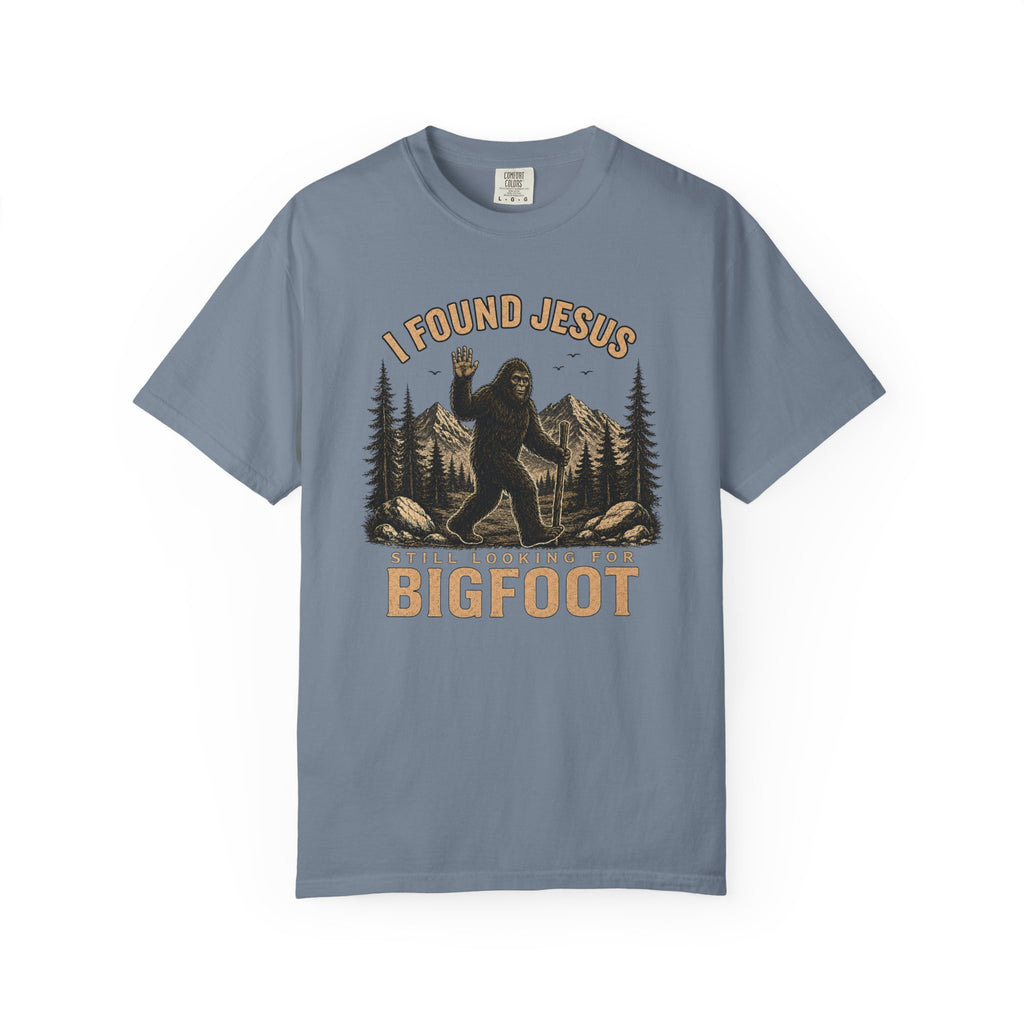 Bigfoot I Found Jesus T-Shirt