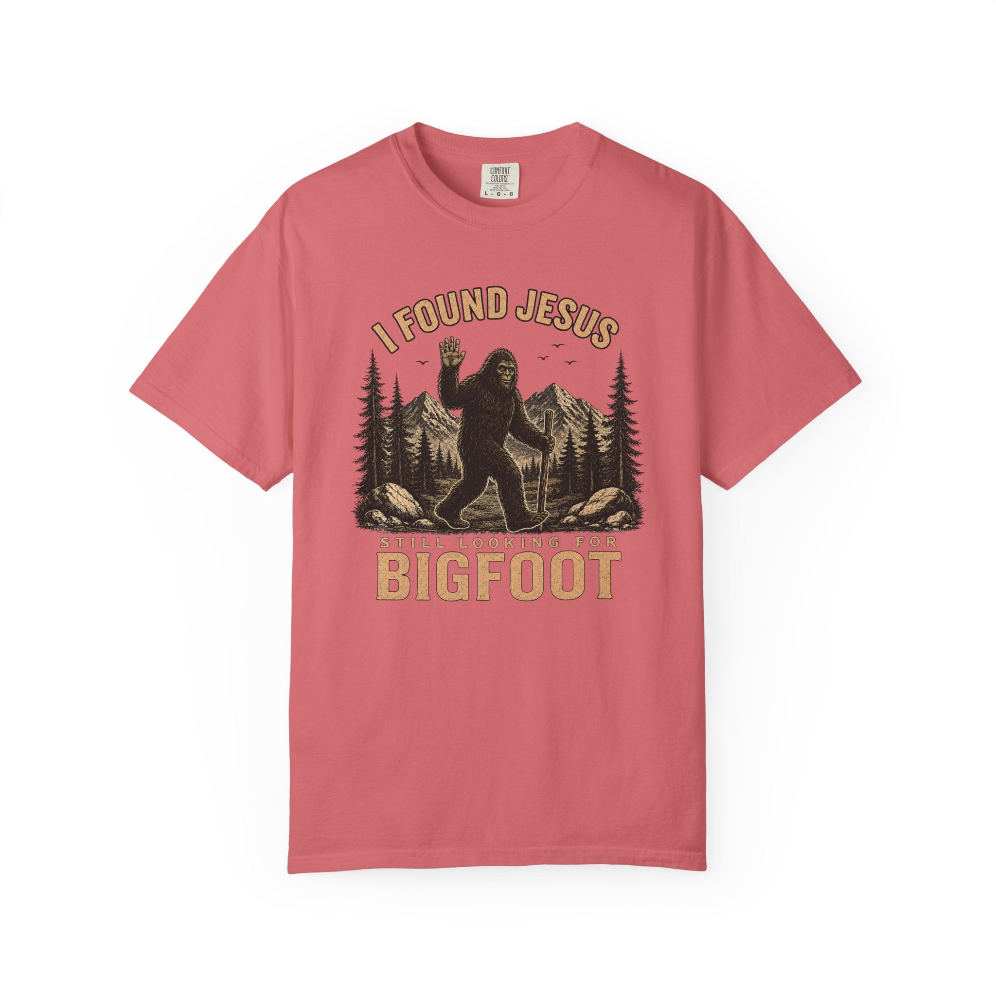 Bigfoot I Found Jesus T-Shirt