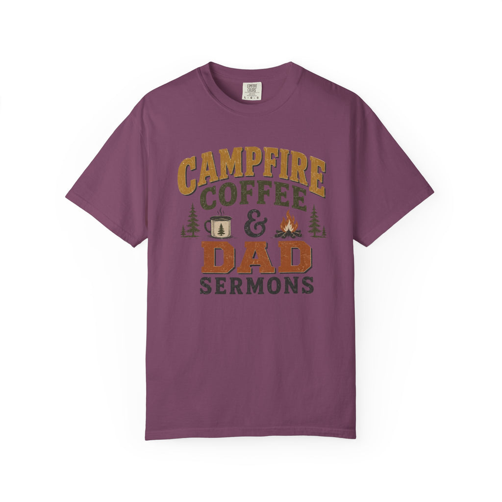 Campfire Coffee & Dad Sermons T-Shirt