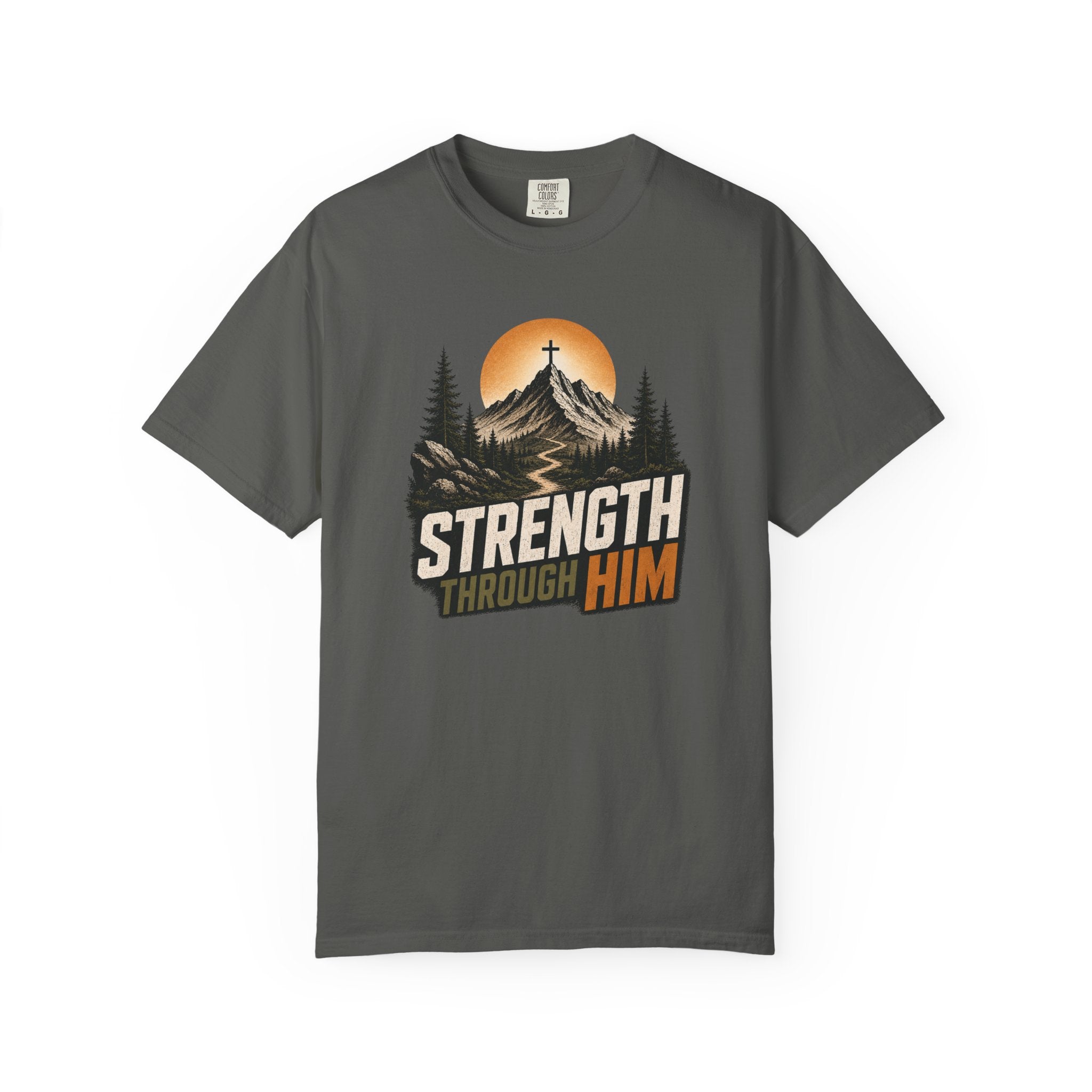 Strength Through Him T-Shirt