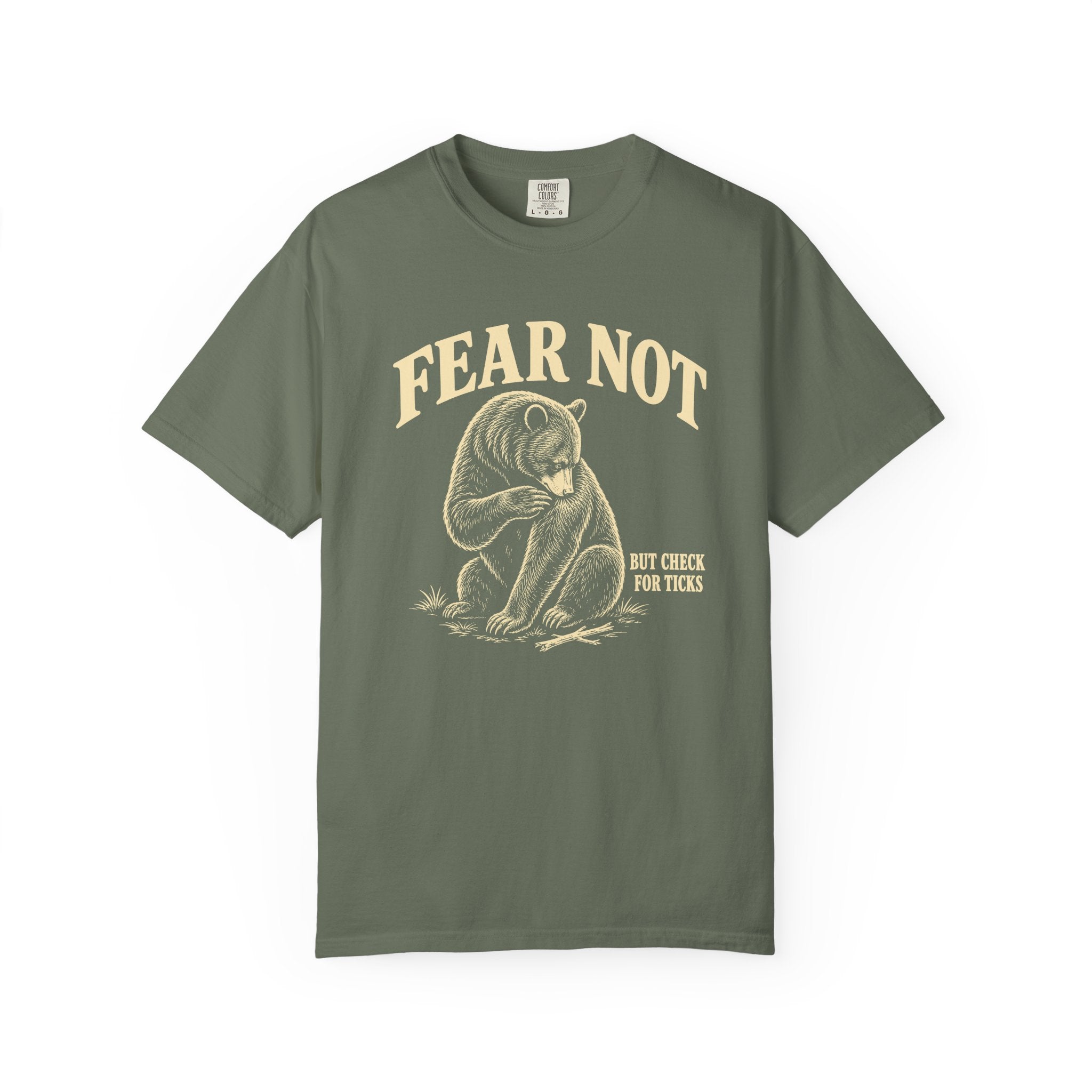 Check for Ticks Bear T-Shirt