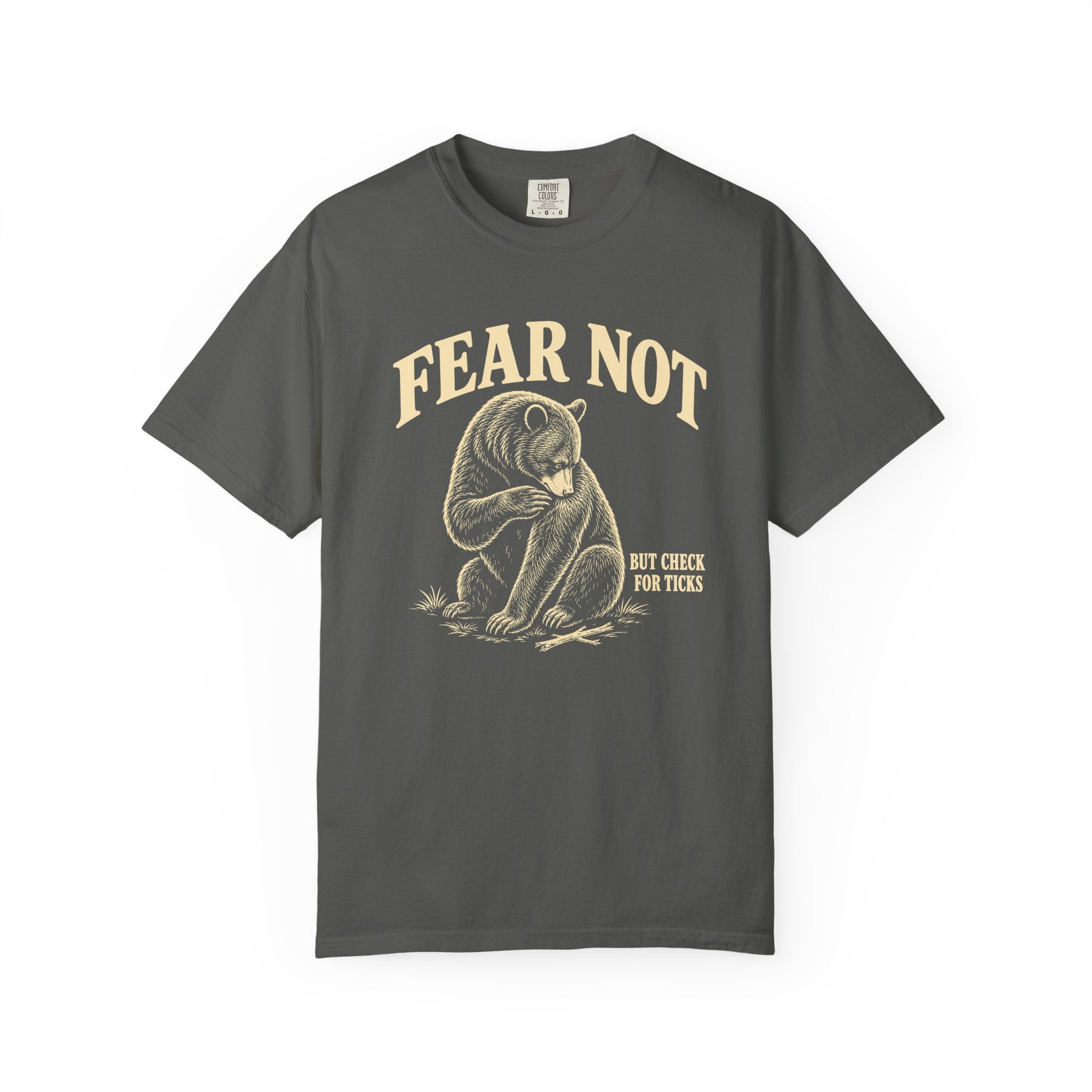 Check for Ticks Bear T-Shirt