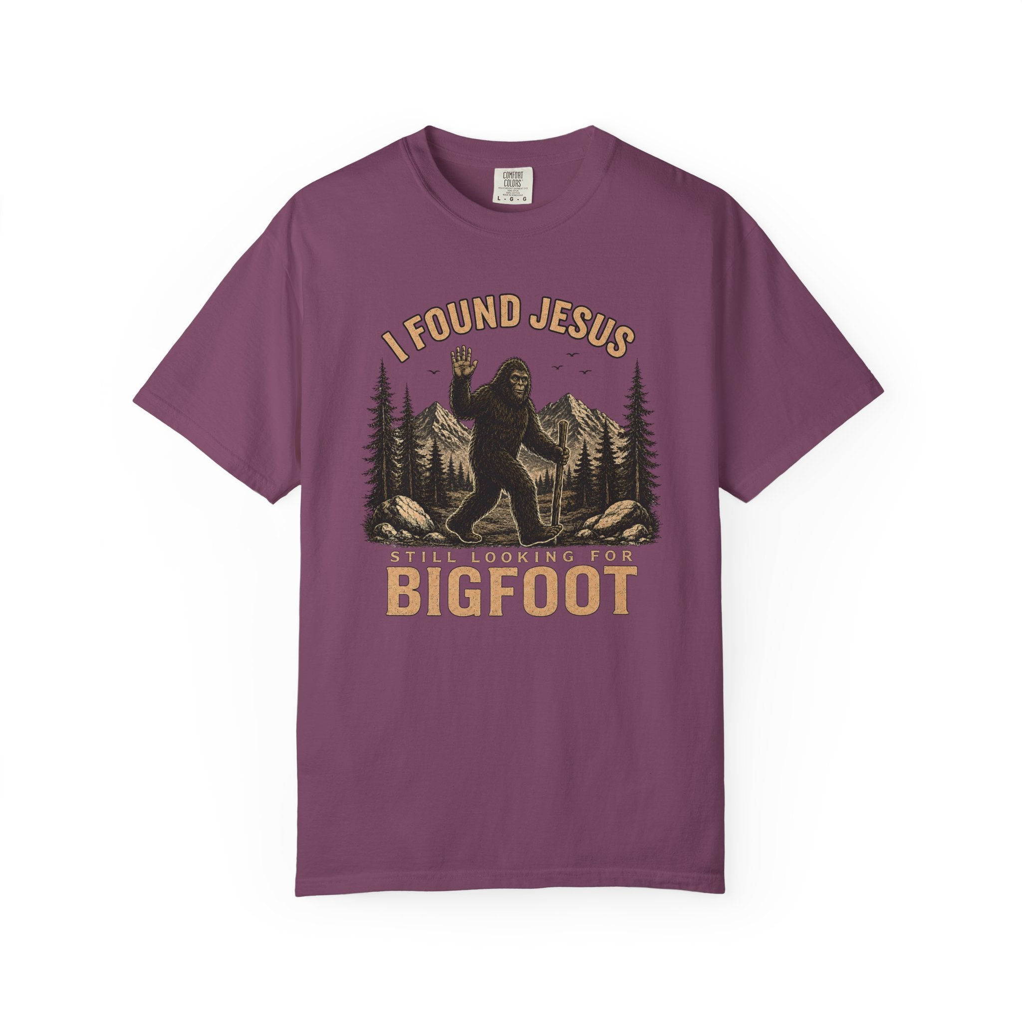 Bigfoot I Found Jesus T-Shirt
