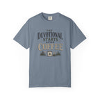 The Devotional Starts After Coffee T-Shirt