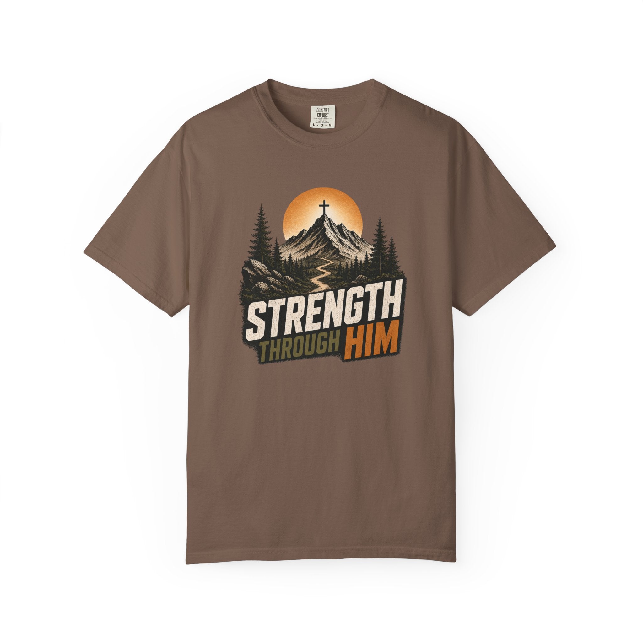 Strength Through Him T-Shirt
