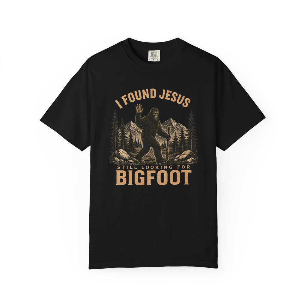 Bigfoot I Found Jesus T-Shirt