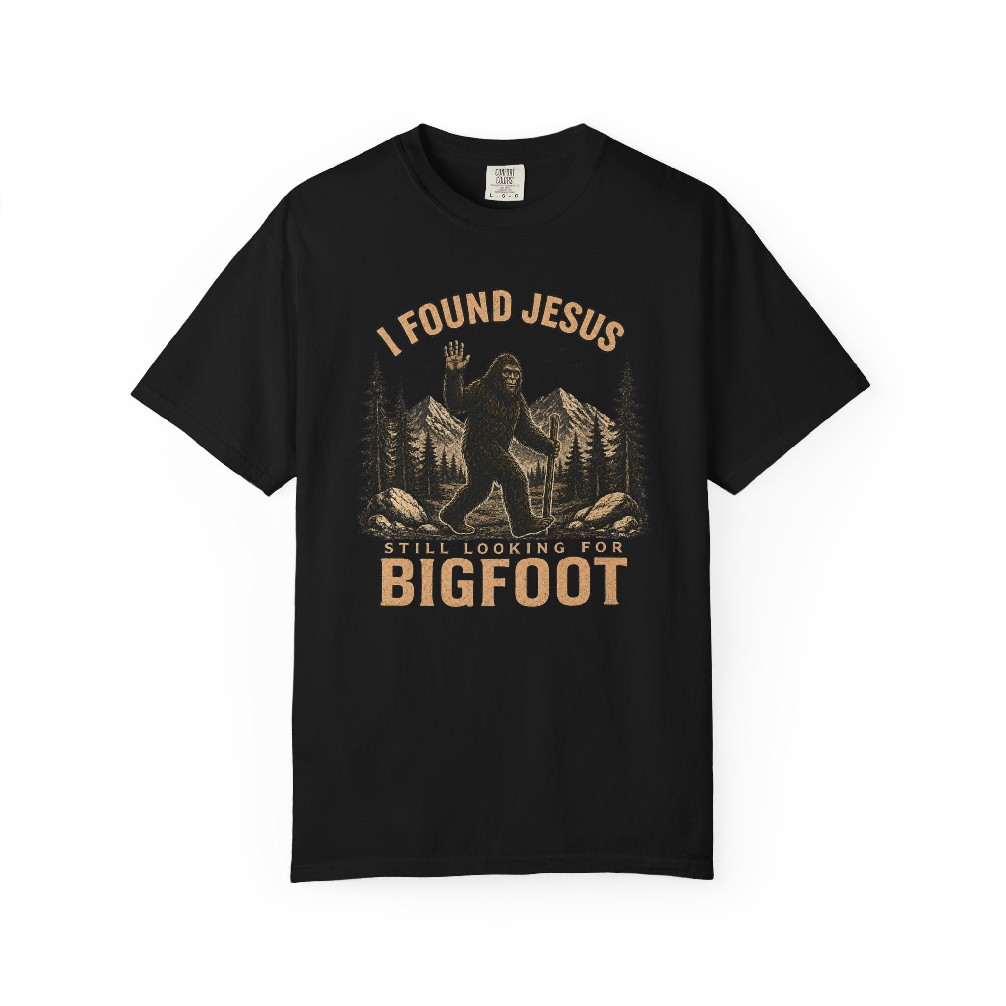 Bigfoot I Found Jesus T-Shirt