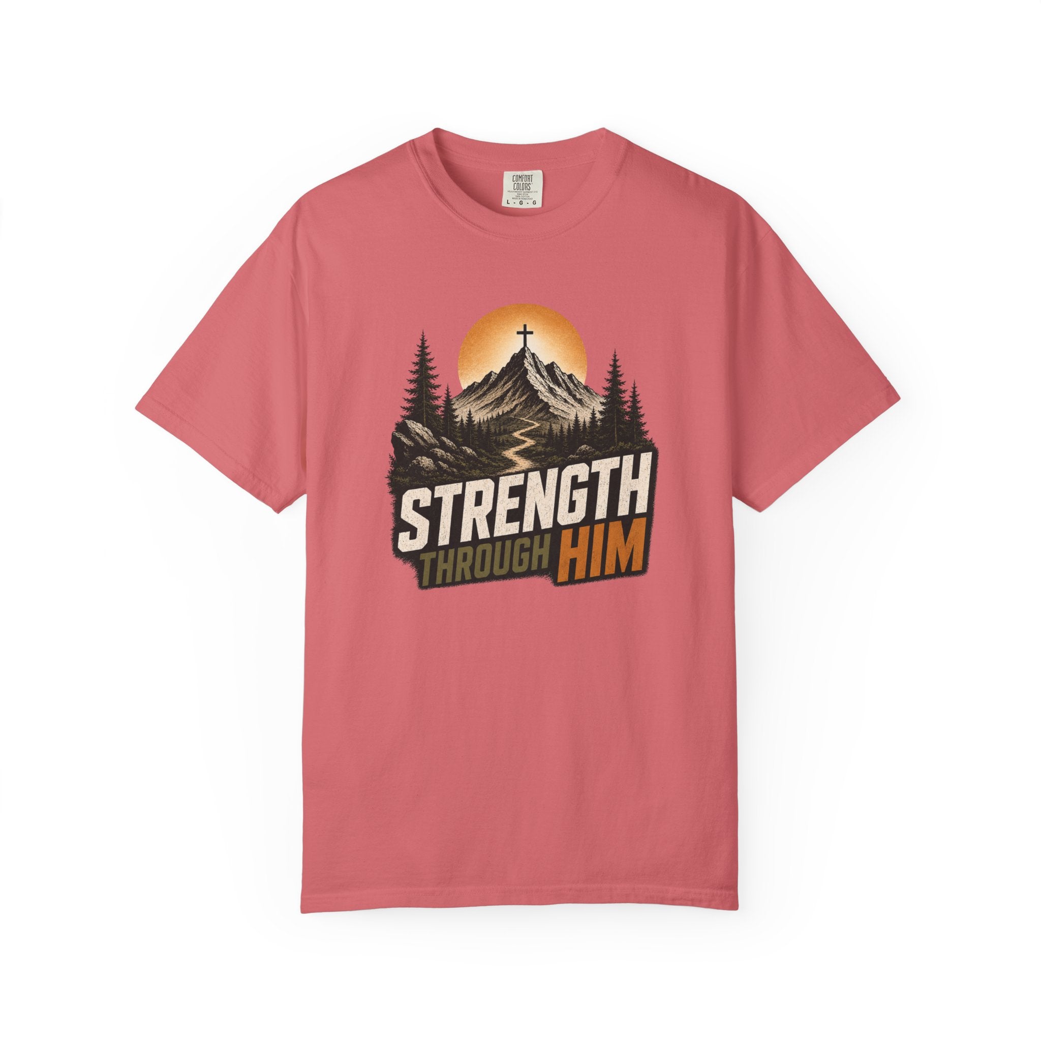 Strength Through Him T-Shirt