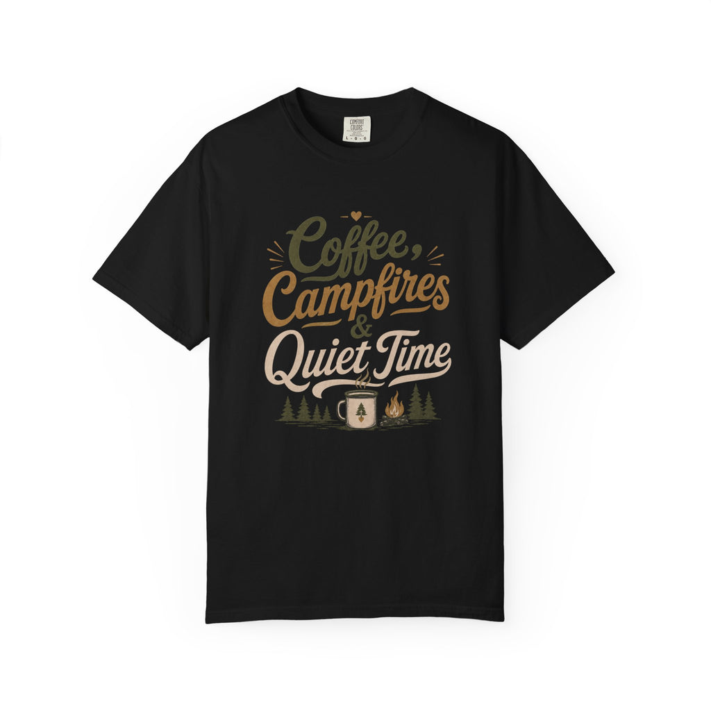 Coffee Campfires & Quite Time T-Shirt