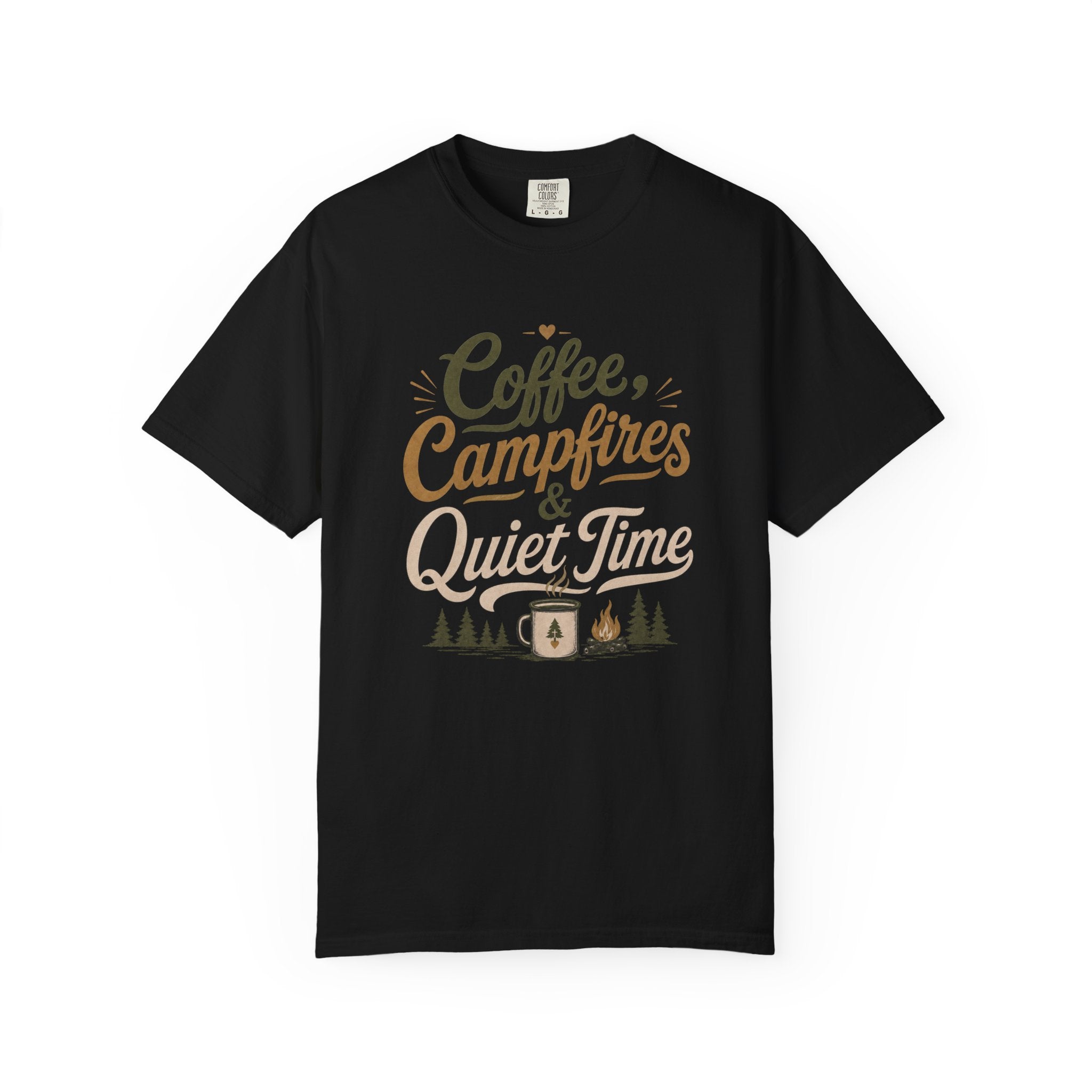 Coffee Campfires & Quite Time T-Shirt