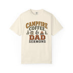 Campfire Coffee & Dad Sermons T-Shirt