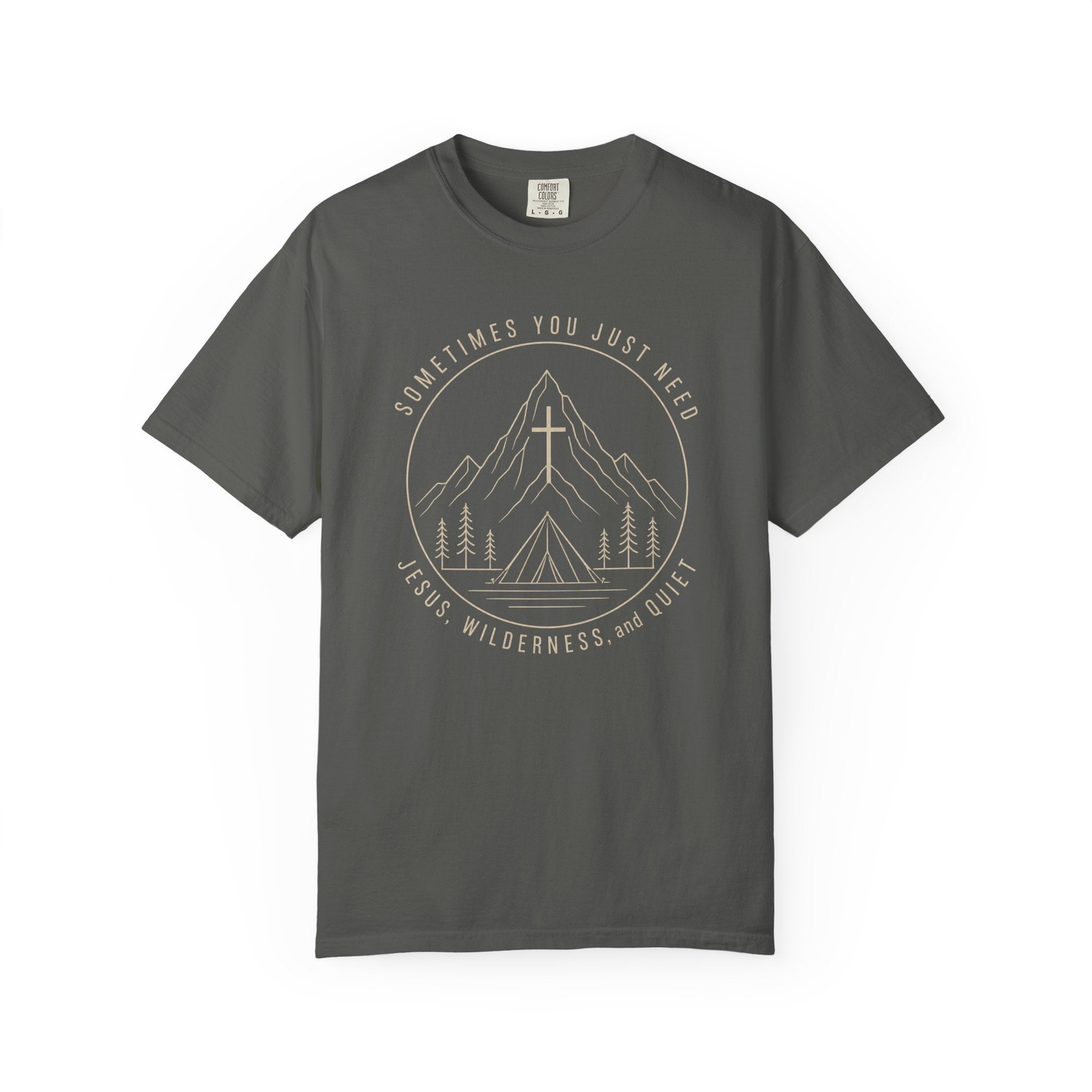 Jesus Wilderness Quiet T-Shirt