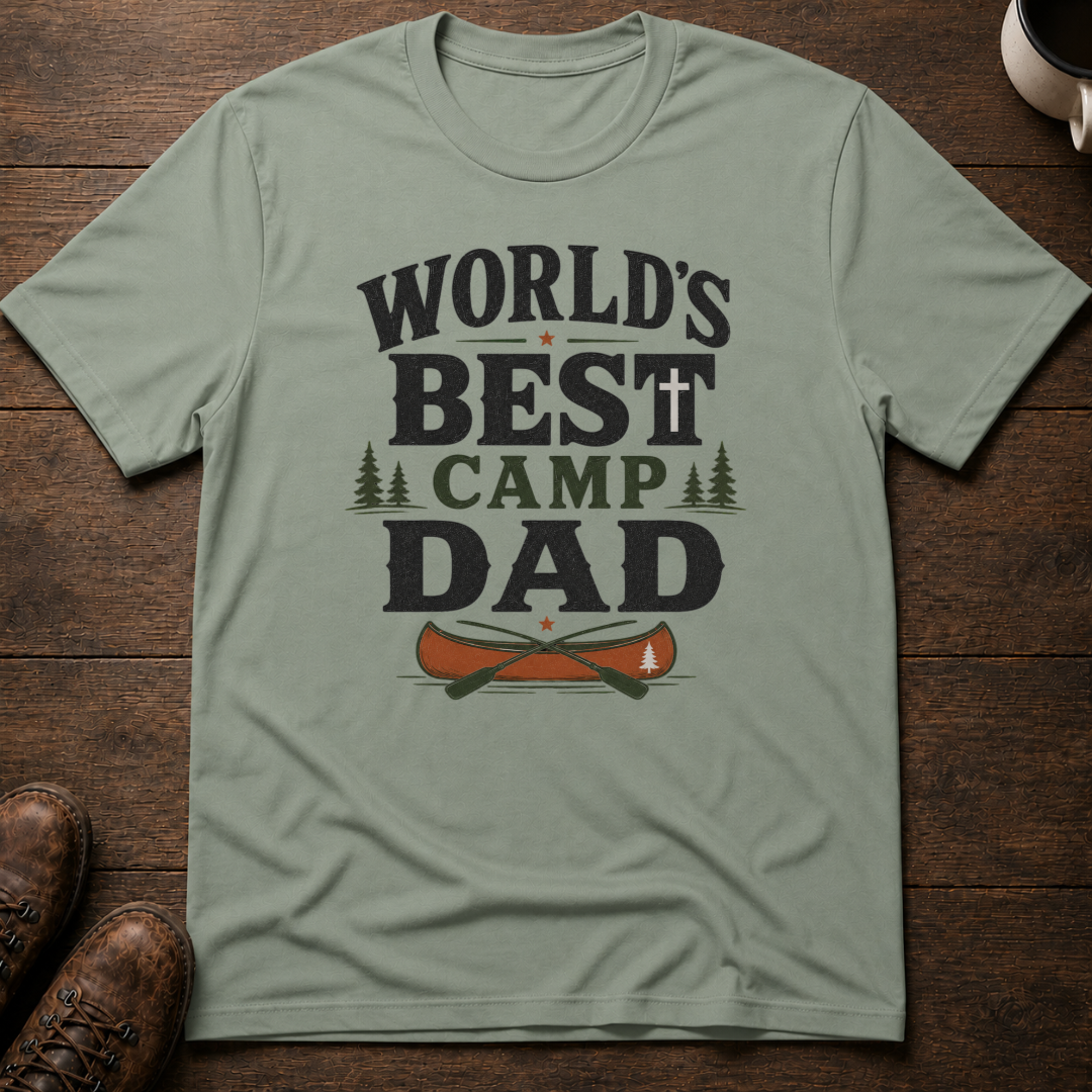 World's Best Camp Dad T-Shirt