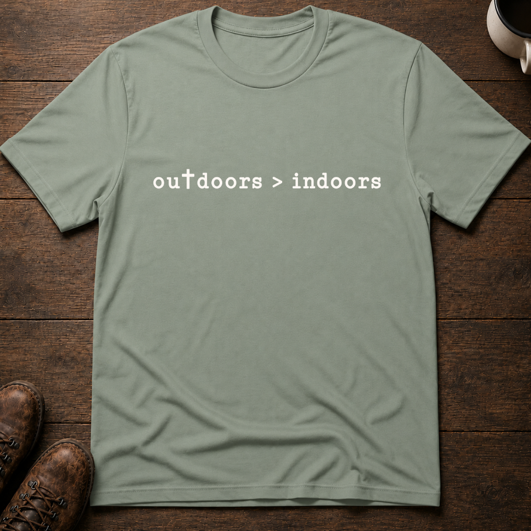 Outdoors Is Greater T-Shirt