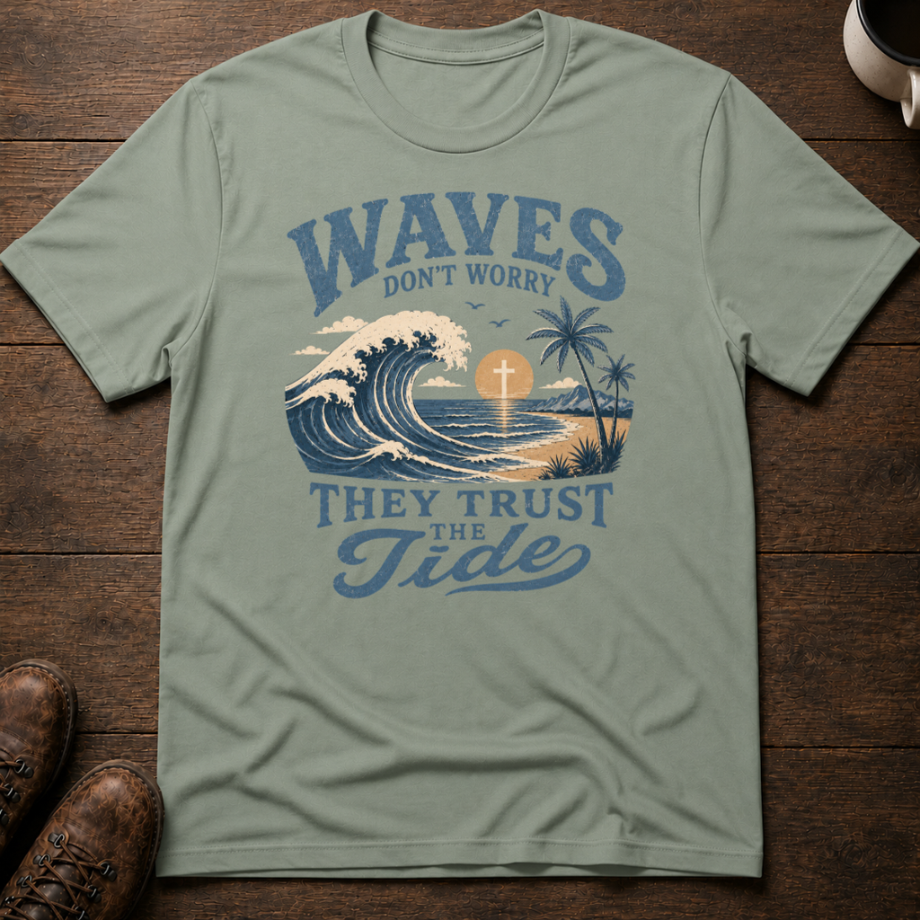 Waves Don't Worry T-Shirt