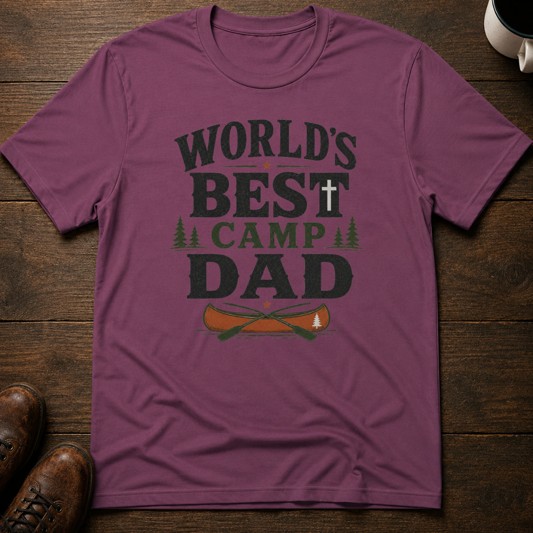 World's Best Camp Dad T-Shirt