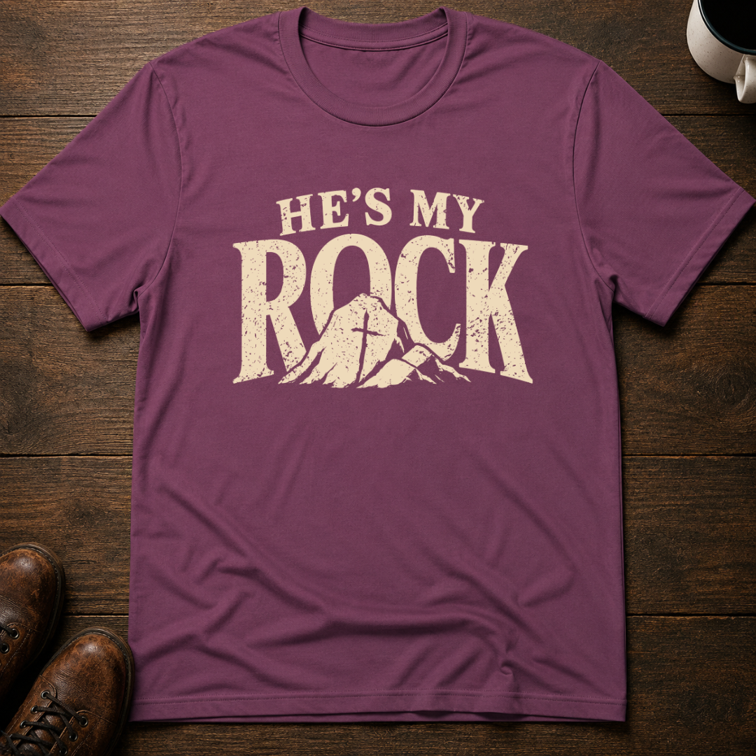He's My Rock T-Shirt