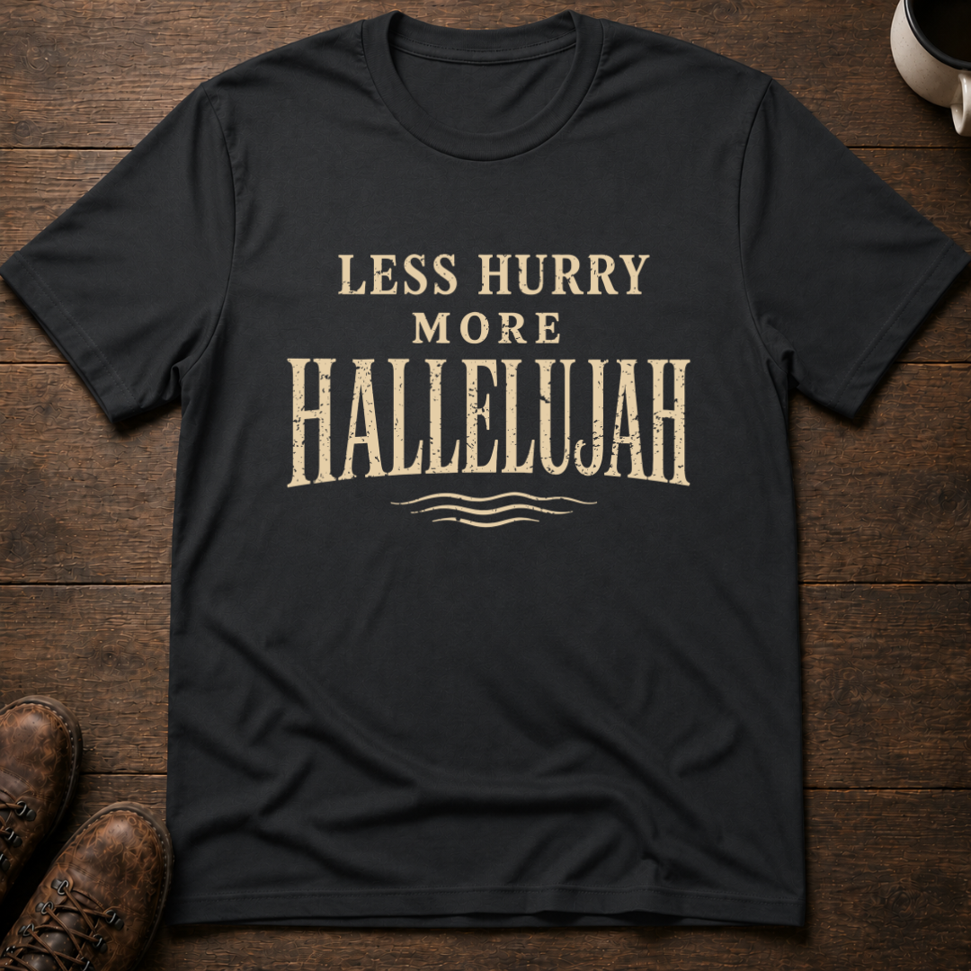 Less Hurry More Hallelujah T-Shirt