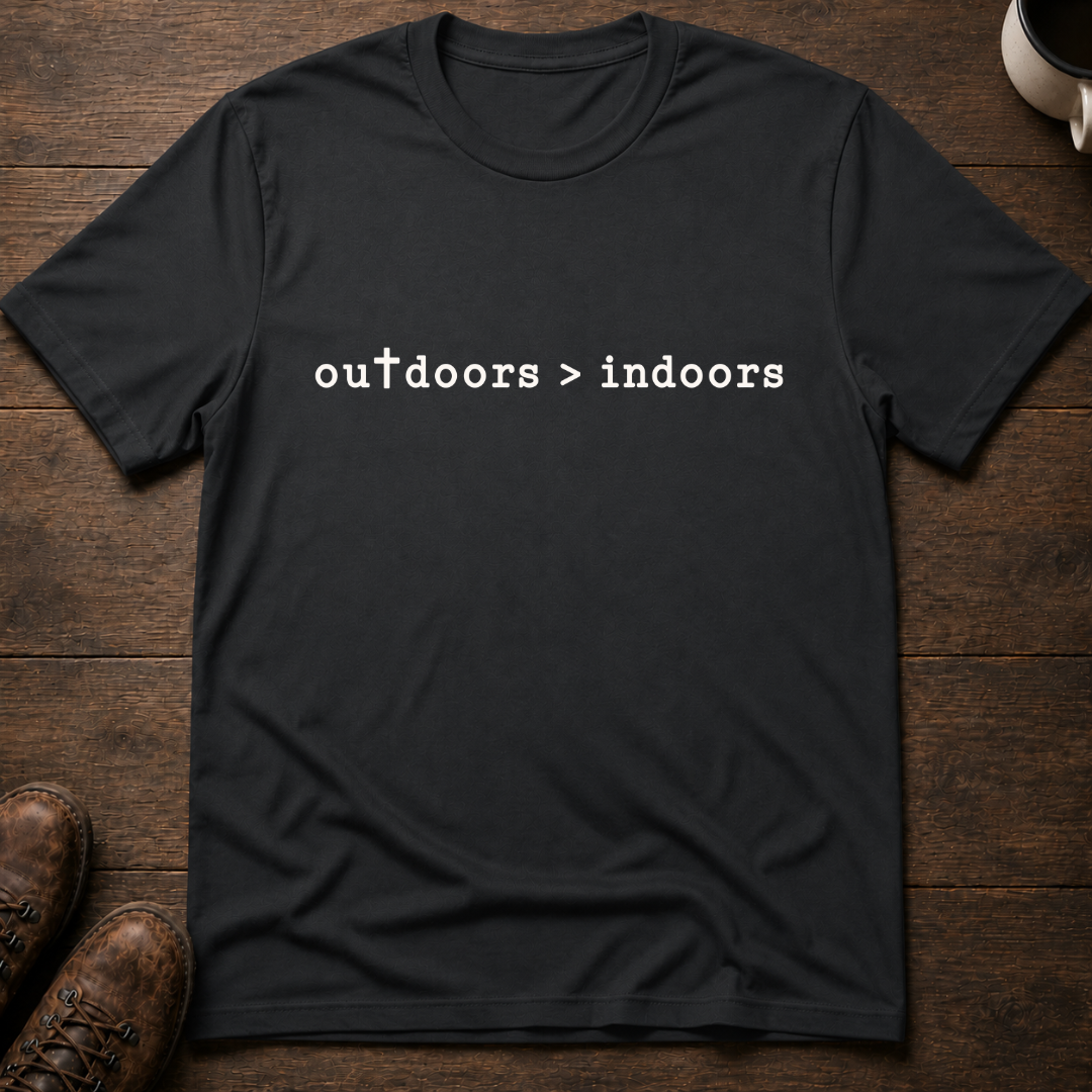 Outdoors Is Greater T-Shirt