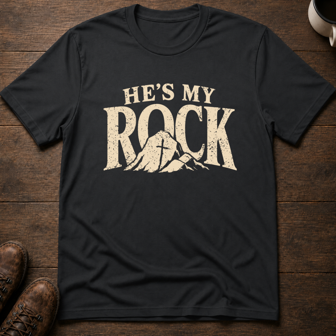 He's My Rock T-Shirt
