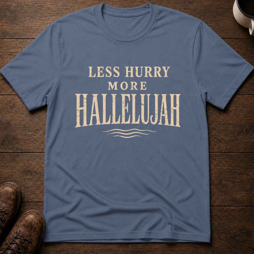 Less Hurry More Hallelujah T-Shirt
