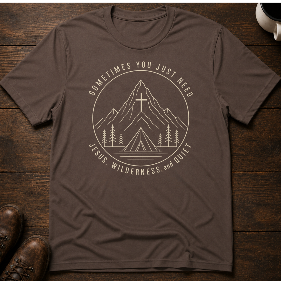 Jesus Wilderness Quiet T-Shirt