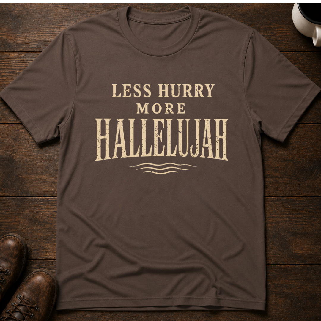 Less Hurry More Hallelujah T-Shirt