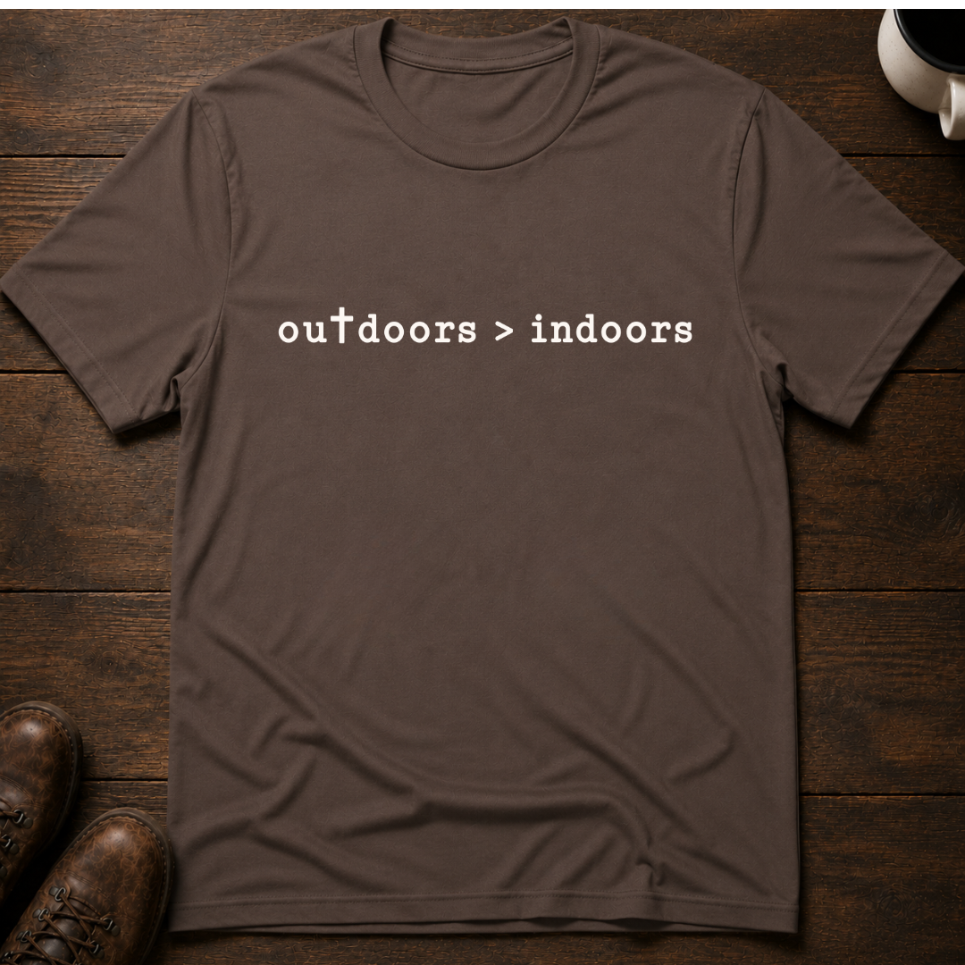 Outdoors Is Greater T-Shirt