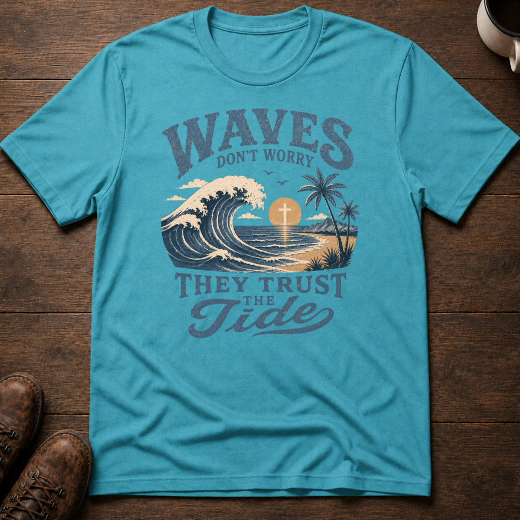 Waves Don't Worry T-Shirt