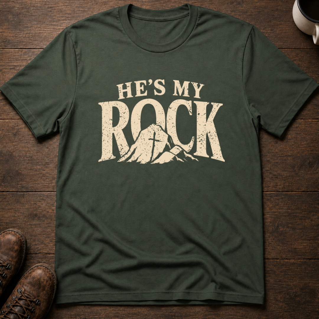 He's My Rock T-Shirt