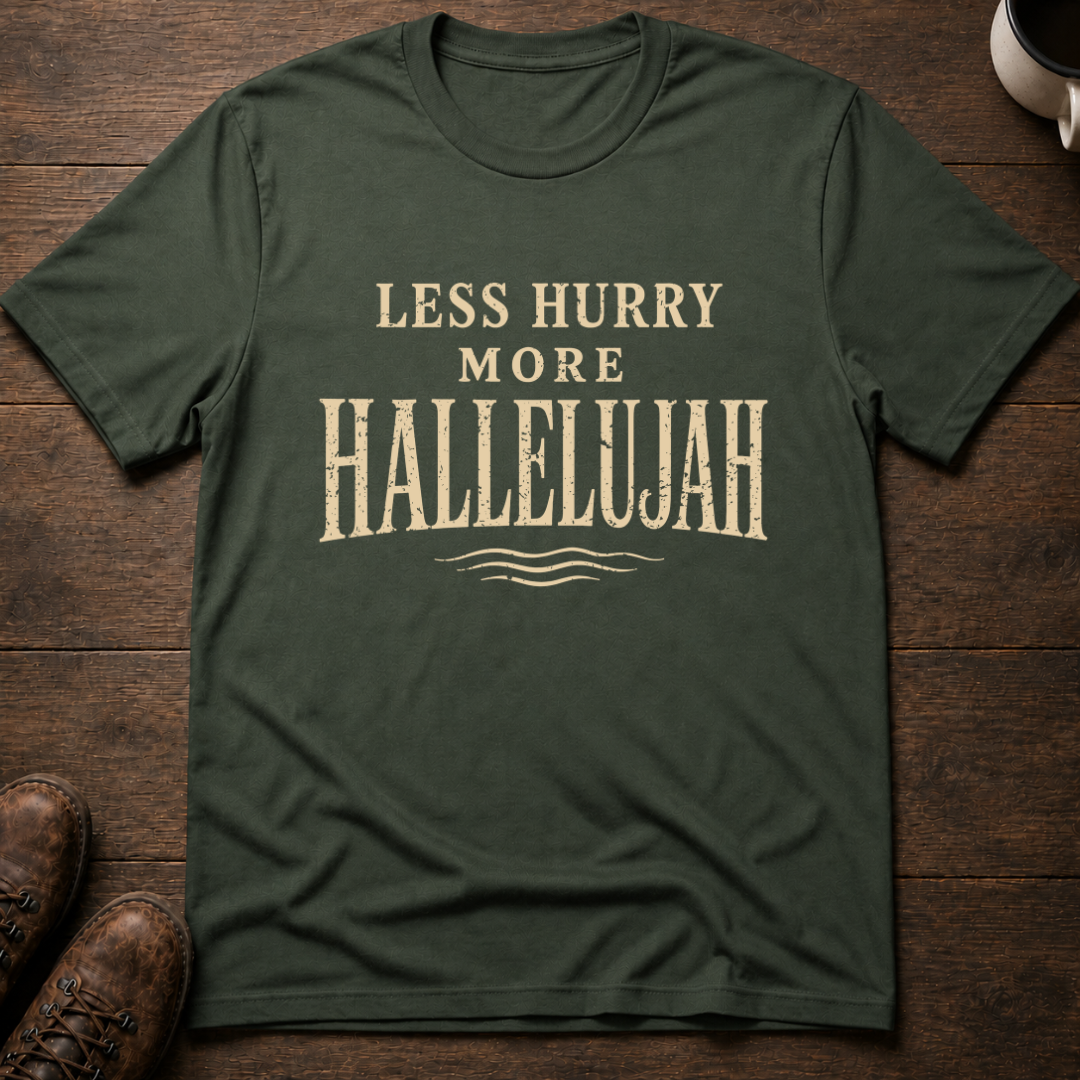 Less Hurry More Hallelujah T-Shirt