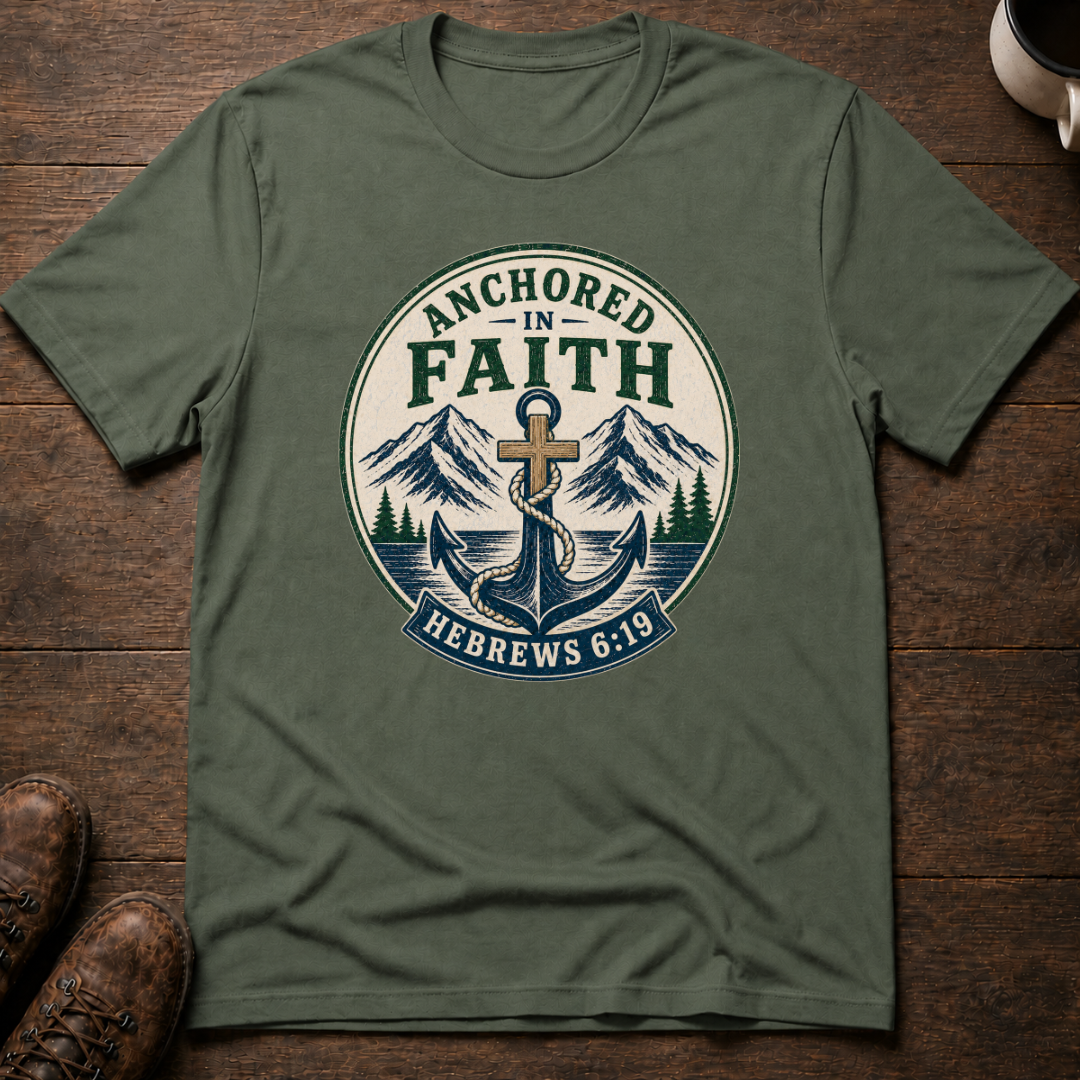 Anchored in Faith T-shirt