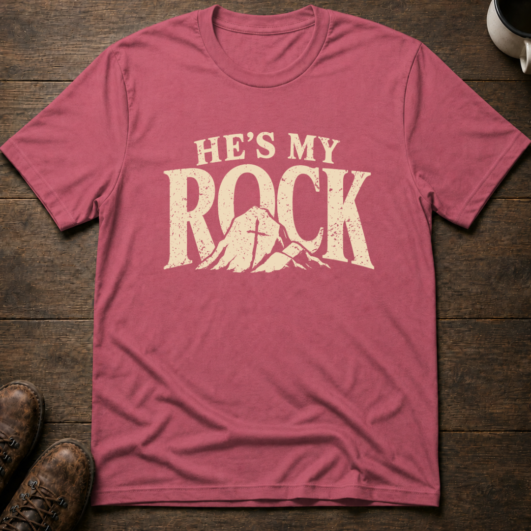 He's My Rock T-Shirt