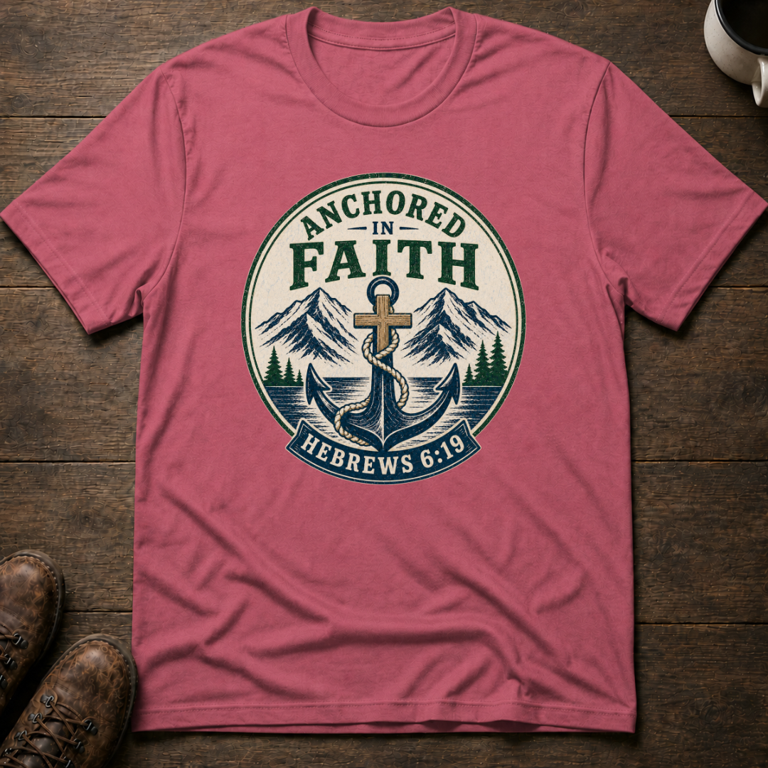Anchored in Faith T-shirt