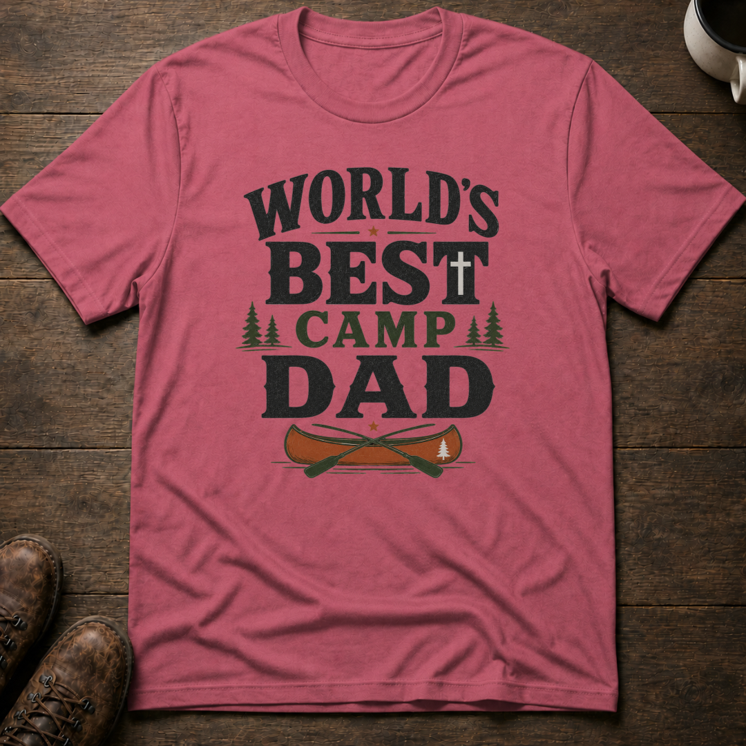 World's Best Camp Dad T-Shirt